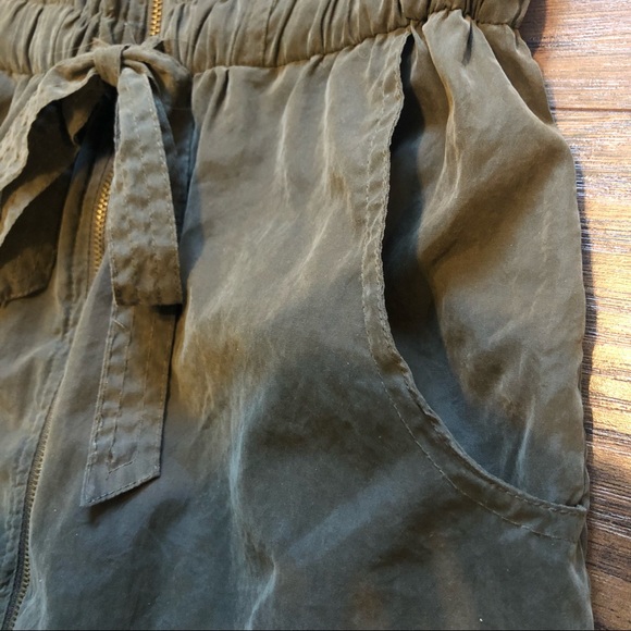 Army Green Skater Dress - Picture 4 of 7